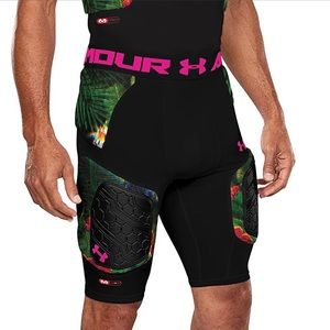 Under Armour- Football Girdle-med-blk/pnk